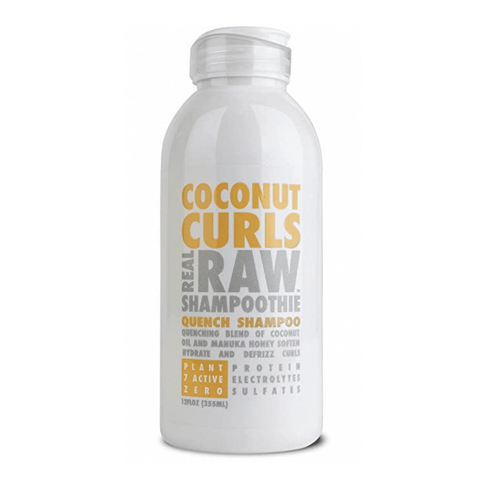 Real Raw Shampoothie Coconut Curls Quench Shampoo, 12 Oz